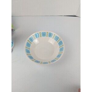 VTG Style House Ironstone Nordic Retro Serving Bowl 9.5 Inch  MCM